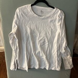 Kim Rogers Cream Cotton Top